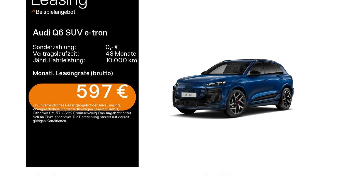 Audi Q6 e-tron 16.000 km 67.499 &euro; Hanau 63452