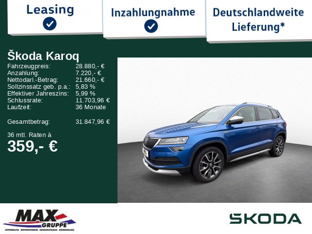 Skoda Karoq 60.100 km 28.190 &euro; Rödermark 63322