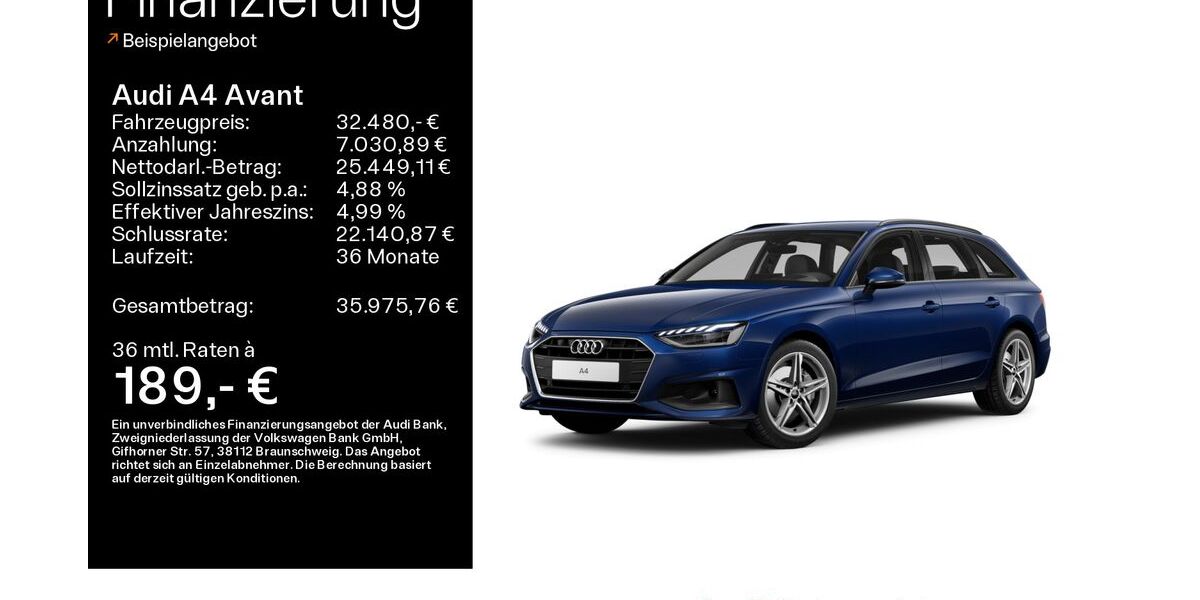 Audi A4 17.485 km 31.680 &euro; Bad Nauheim 61231