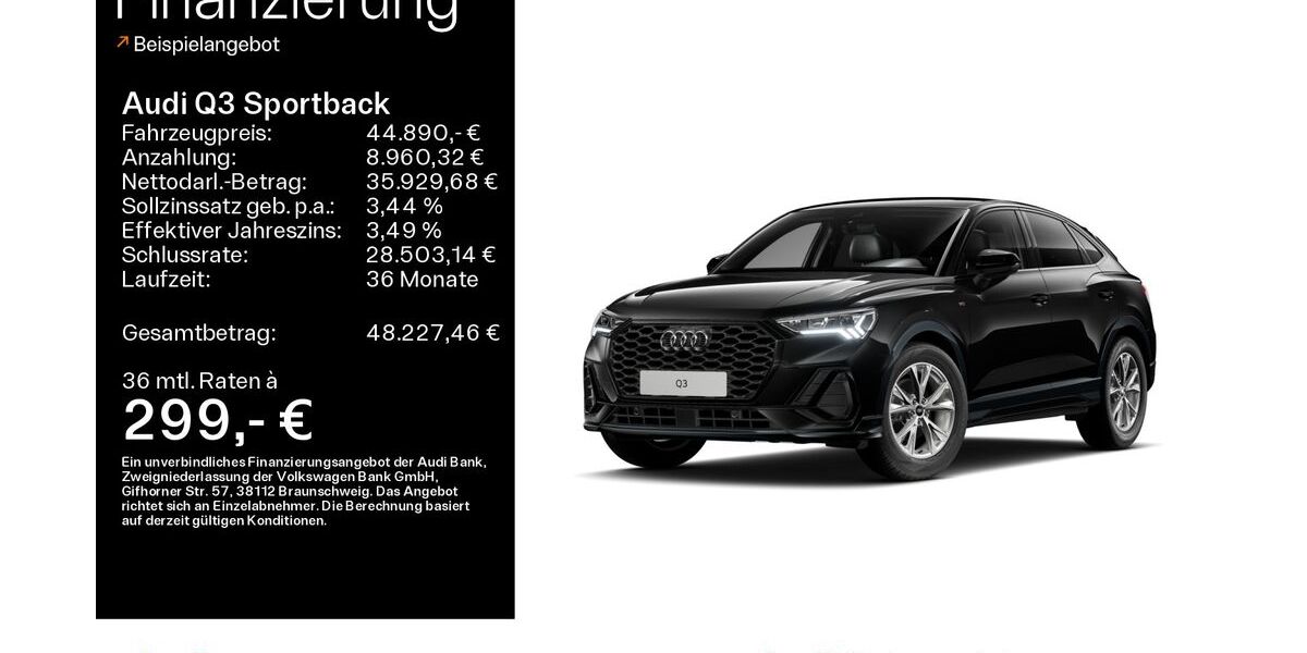 Audi Q3 10.517 km 44.890 &euro; Hofheim 65719