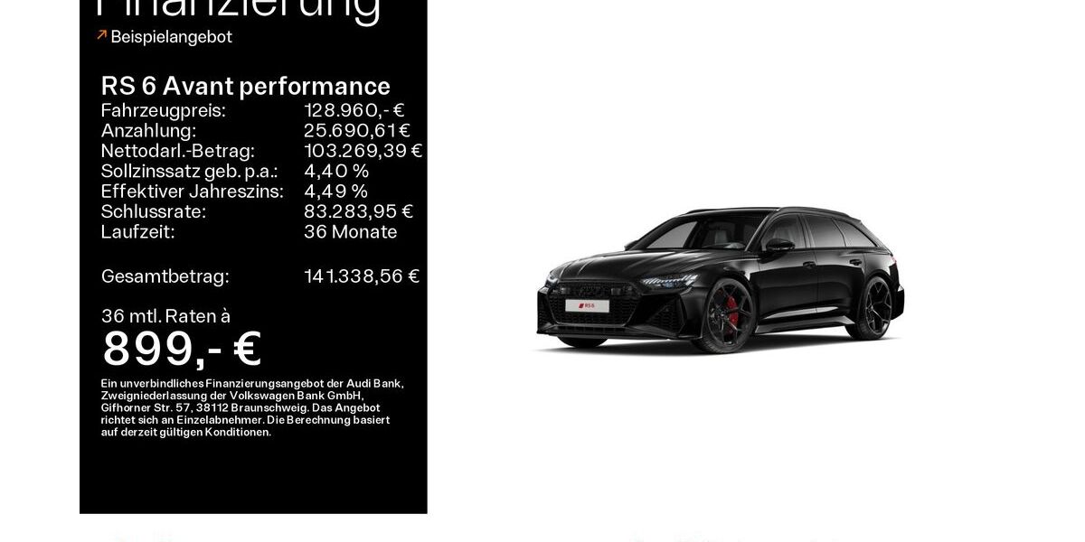 Audi RS6 10.156 km 125.999 &euro; Oberursel 61440