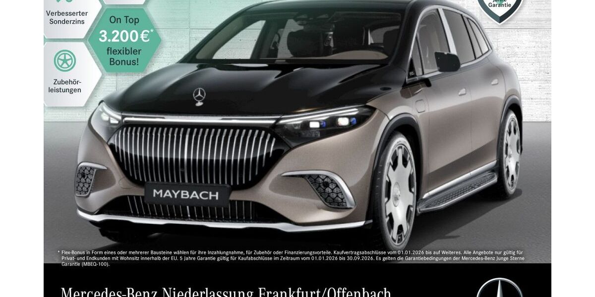 Mercedes-Benz EQS SUV 26.661 km 173.990 &euro; Frankfurt 60599