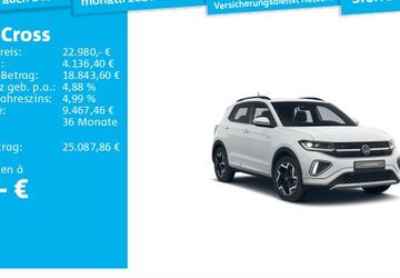 VW T-Cross 6.885 km 22.980 &euro; Hanau 63452
