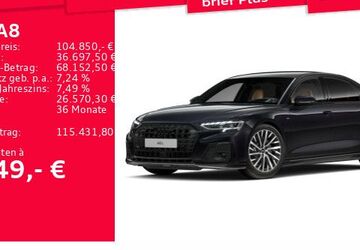 Audi A8 6.055 km 102.450 &euro; Frankfurt am Main 60326