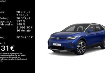 VW ID.4 37.796 km 27.980 &euro; Kelkheim 65779