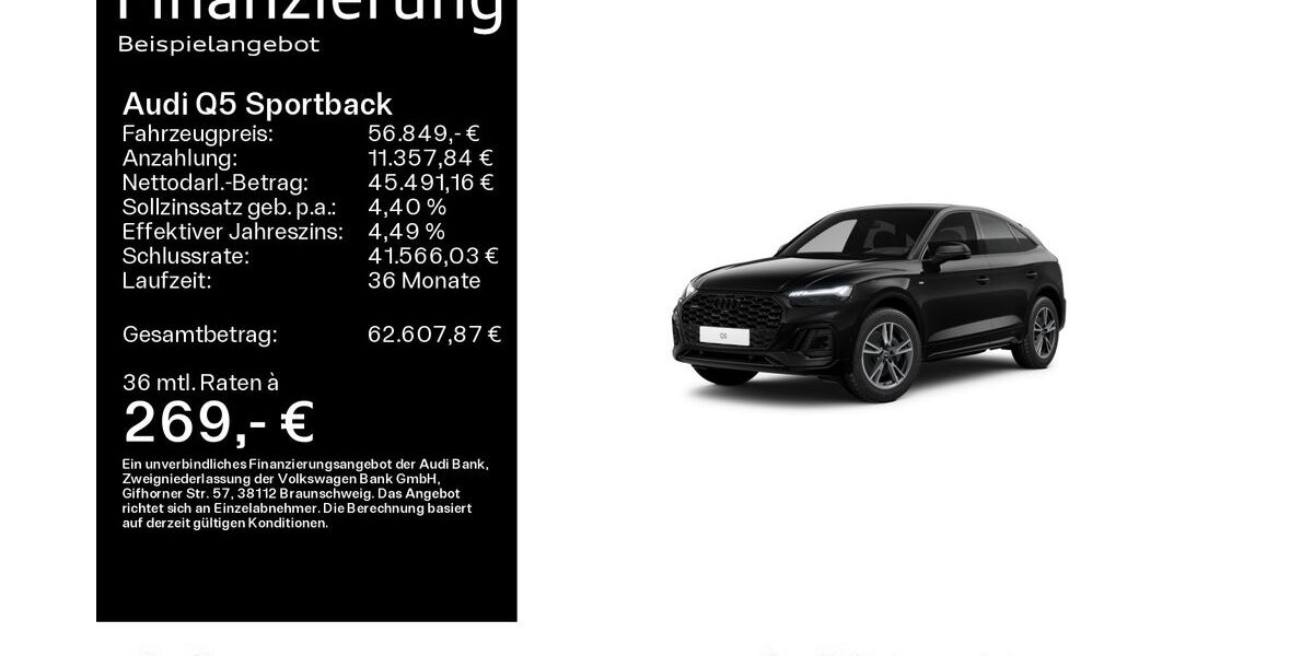 Audi Q5 19.700 km 56.849 &euro; Hanau 63452