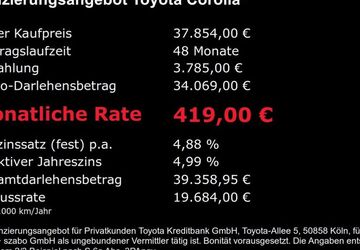 Toyota Corolla 6.000 km 31.438 &euro; Mainaschaff 63814