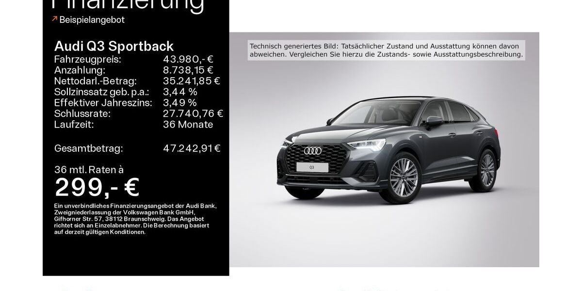 Audi Q3 10.110 km 42.999 &euro; Hofheim 65719