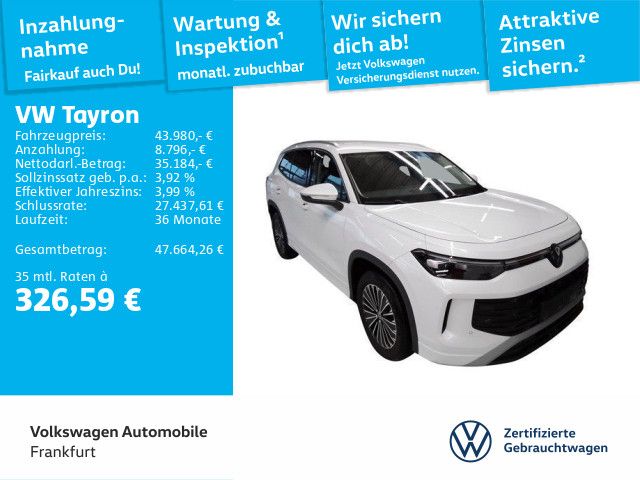 VW Tayron 15.071 km 43.550 &euro; Frankfurt 60326