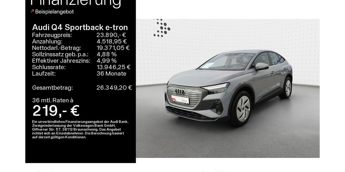 Audi Q4 e-tron 25.658 km 22.150 &euro; Oberursel 61440