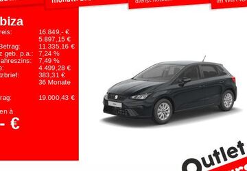 Seat Ibiza 10.612 km 16.849 &euro; Frankfurt am Main 60326