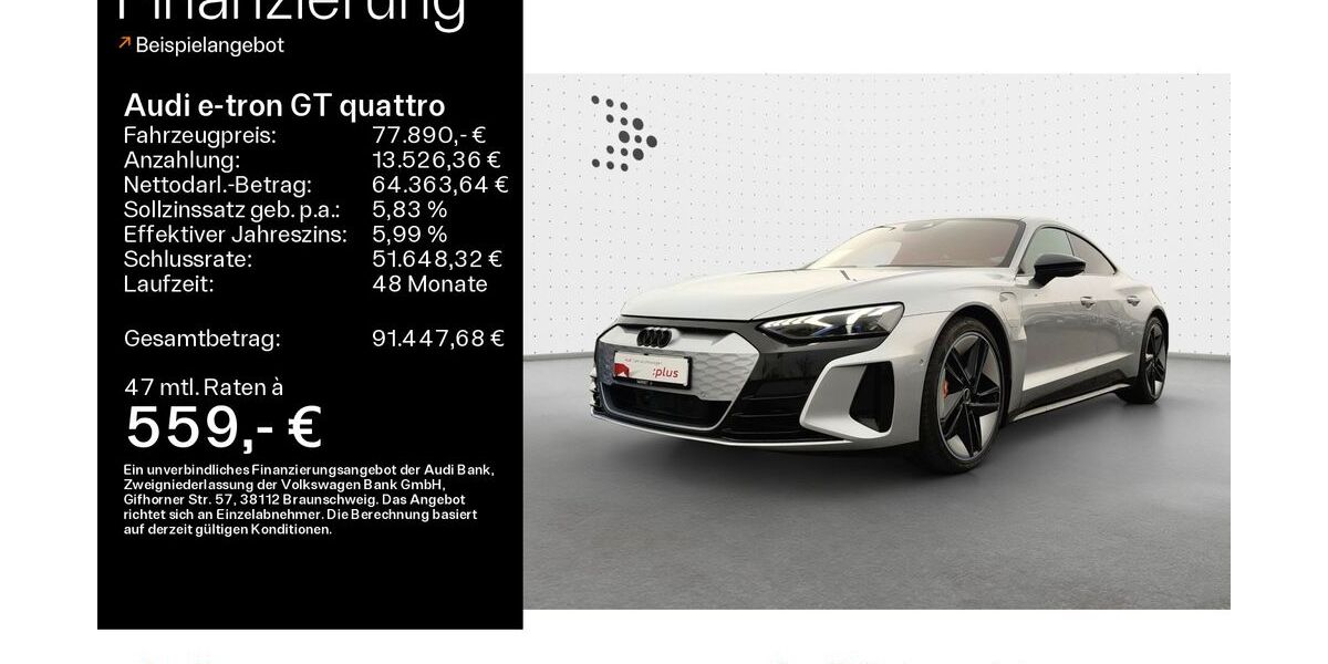 Audi e-tron GT 23.607 km 73.890 &euro; Oberursel 61440
