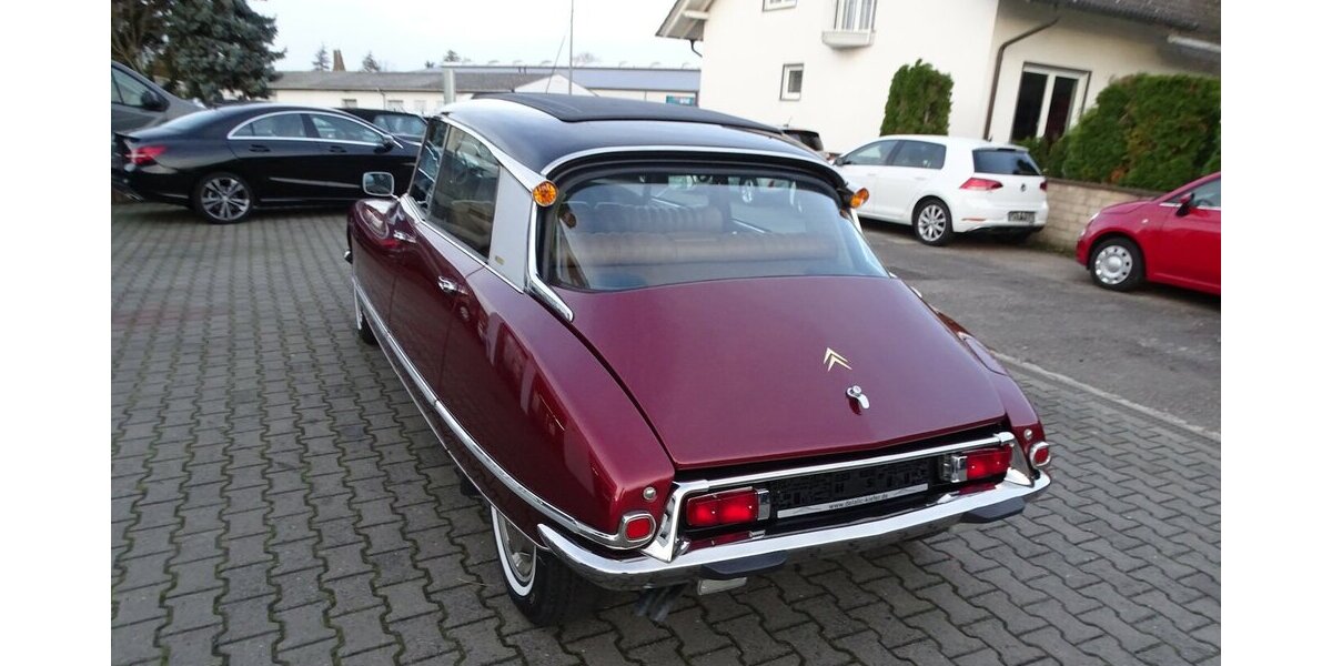 Citroen DS 20 Pallas ein Traum in rouge cornaline 1.200 km 79.990 &euro; Rodgau 63110