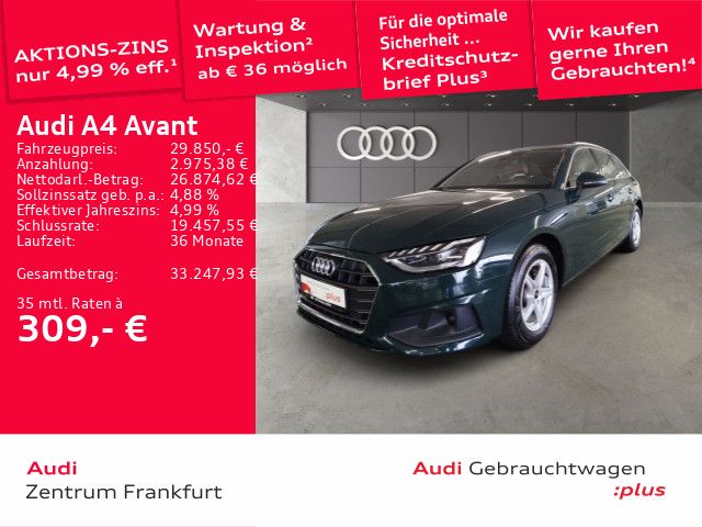 Audi A4 56.311 km 27.850 &euro; Frankfurt am Main 60314