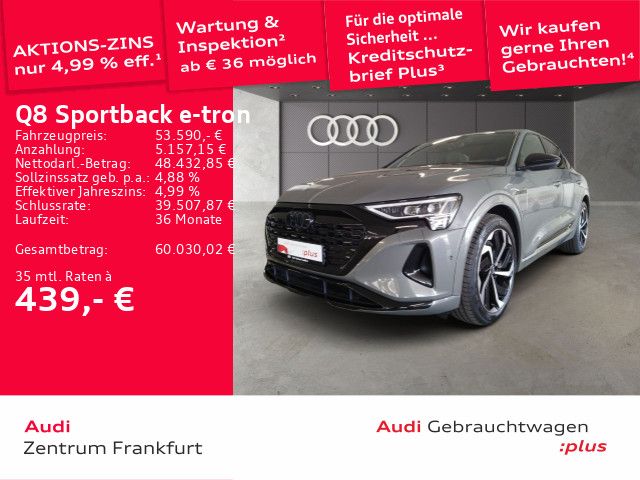 Audi Q8 e-tron 18.788 km 51.880 &euro; Frankfurt am Main 60314