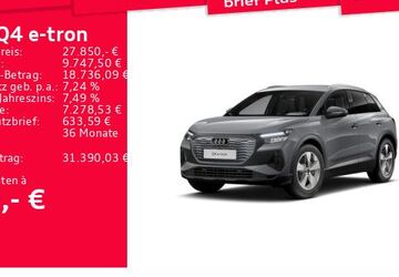 Audi Q4 e-tron 61.731 km 27.850 &euro; Frankfurt am Main 60314