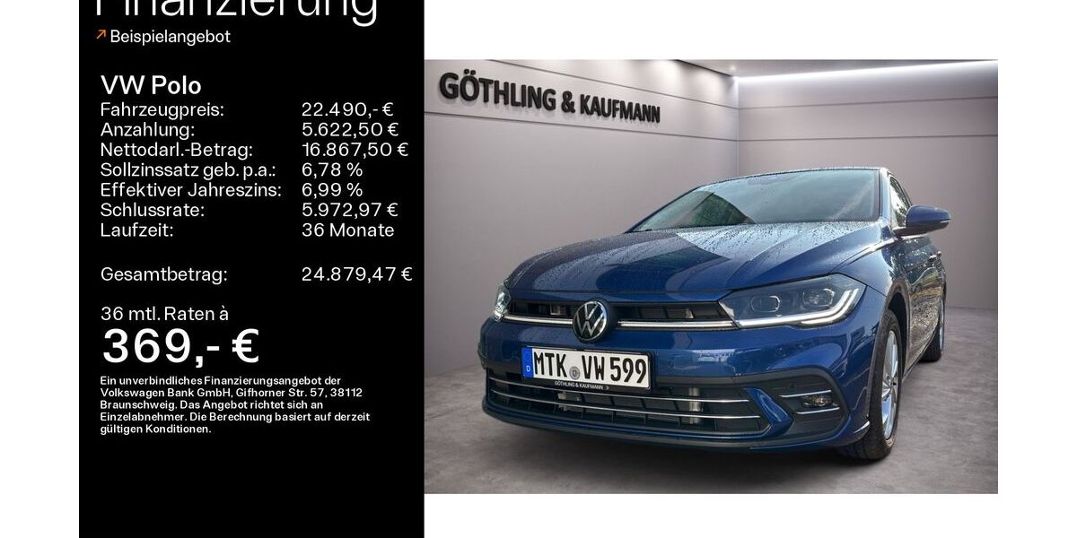 VW Polo 16.000 km 22.490 &euro; Kelkheim 65779