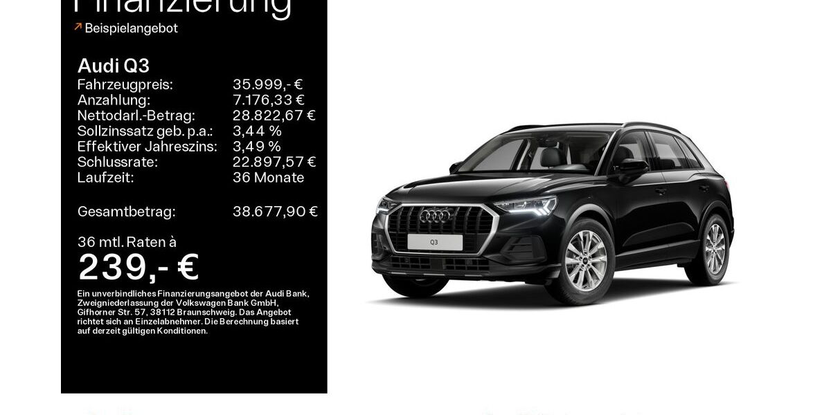 Audi Q3 39.839 km 35.989 &euro; Oberursel 61440