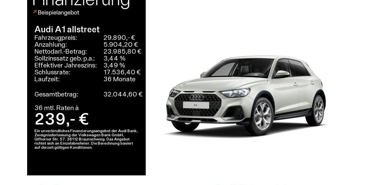 Audi A1 3.797 km 29.890 &euro; Hofheim 65719