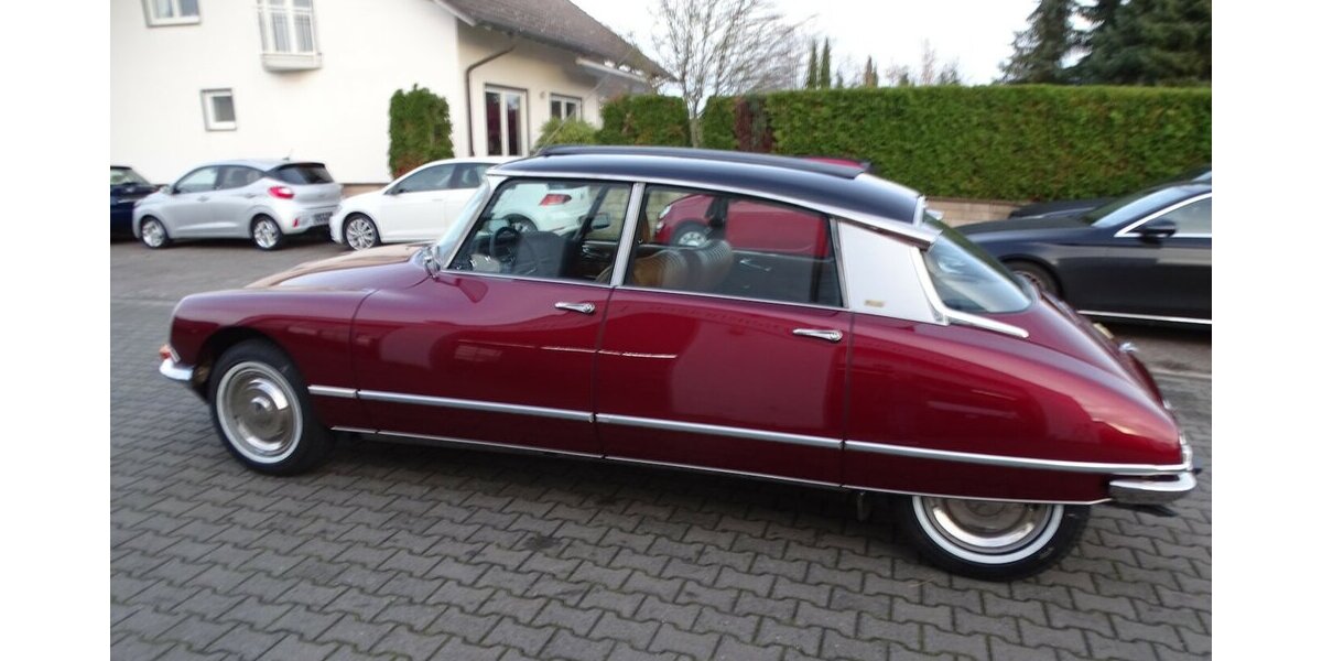 Citroen DS 20 Pallas ein Traum in rouge cornaline 1.200 km 79.990 &euro; Rodgau 63110