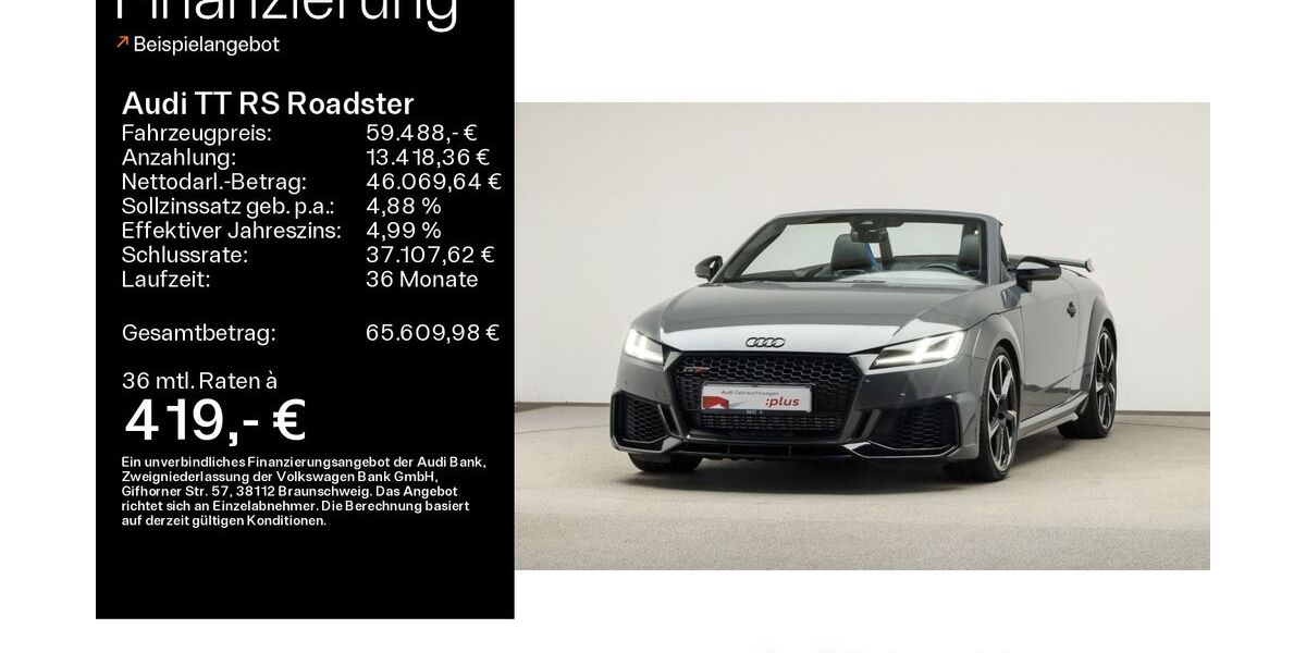 Audi TT RS 42.400 km 57.688 &euro; Mühlheim 63165