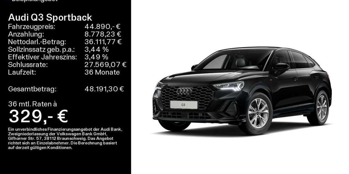 Audi Q3 24.602 km 44.890 &euro; Oberursel 61440