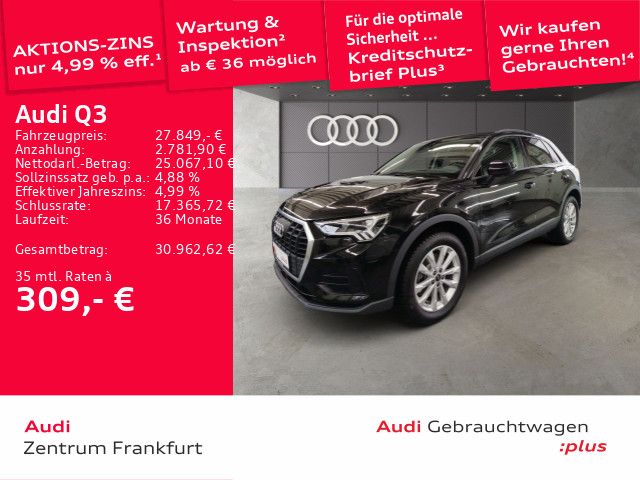 Audi Q3 36.498 km 27.450 &euro; Frankfurt am Main 60326