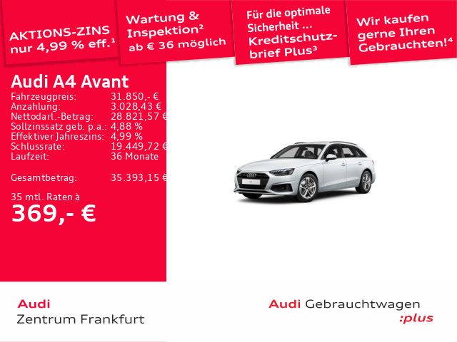 Audi A4 42.884 km 30.850 &euro; Frankfurt am Main 60314