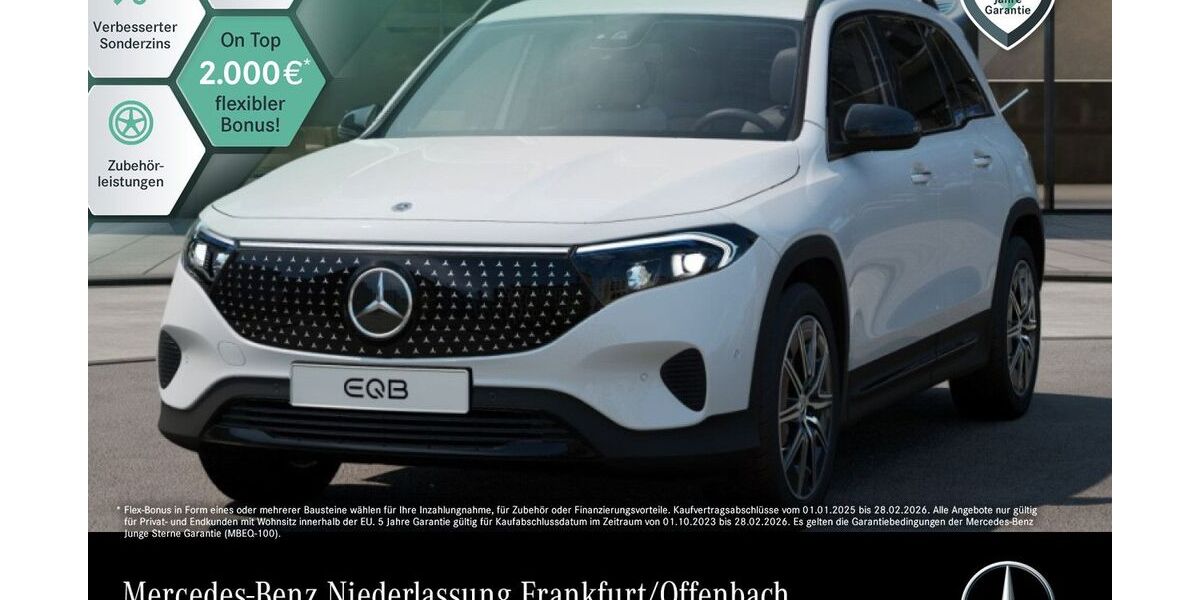 Mercedes-Benz EQB 13.076 km 37.290 &euro; Frankfurt 60599