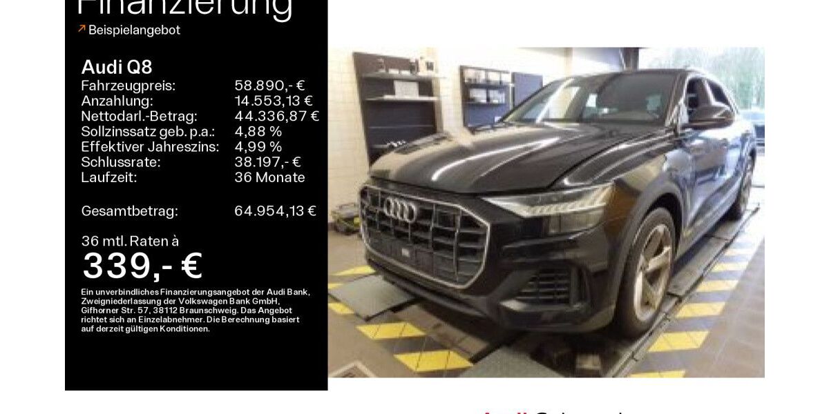 Audi Q8 35.265 km 58.890 &euro; Bad Nauheim 61231