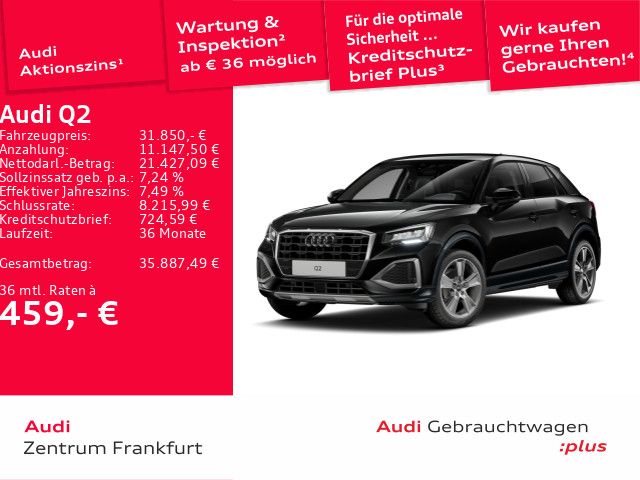 Audi Q2 2.362 km 31.850 &euro; Frankfurt am Main 60326