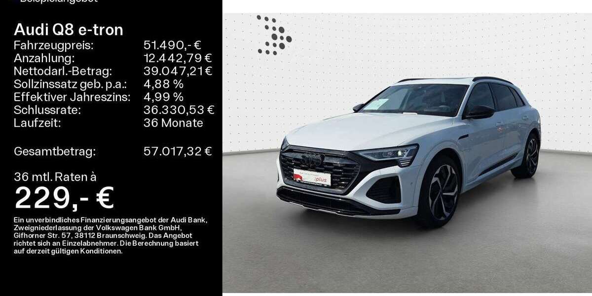 Audi Q8 e-tron 17.580 km 51.490 &euro; Oberursel 61440