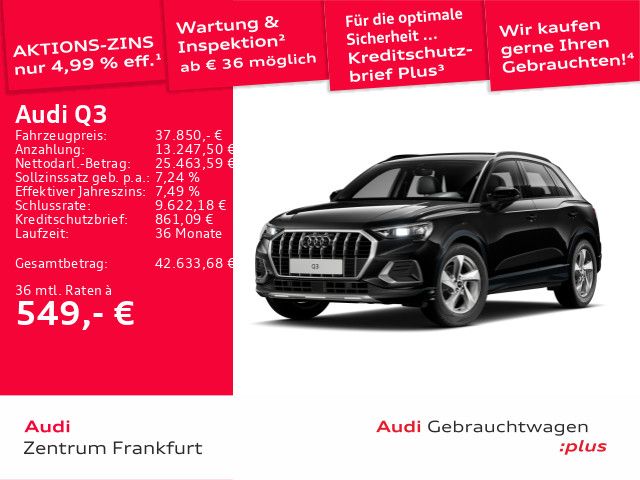 Audi Q3 22.229 km 35.840 &euro; Frankfurt am Main 60314