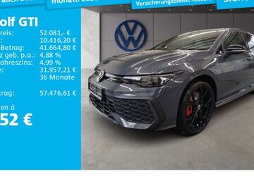VW Golf 3.000 km 52.081 &euro; Hanau 63452