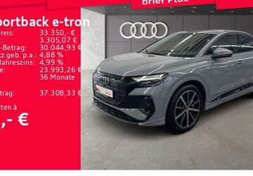Audi Q4 e-tron 53.963 km 31.850 &euro; Frankfurt am Main 60326