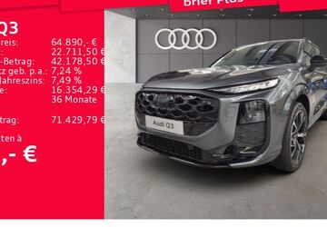 Audi Q3 9.900 km 64.890 &euro; Frankfurt am Main 60314