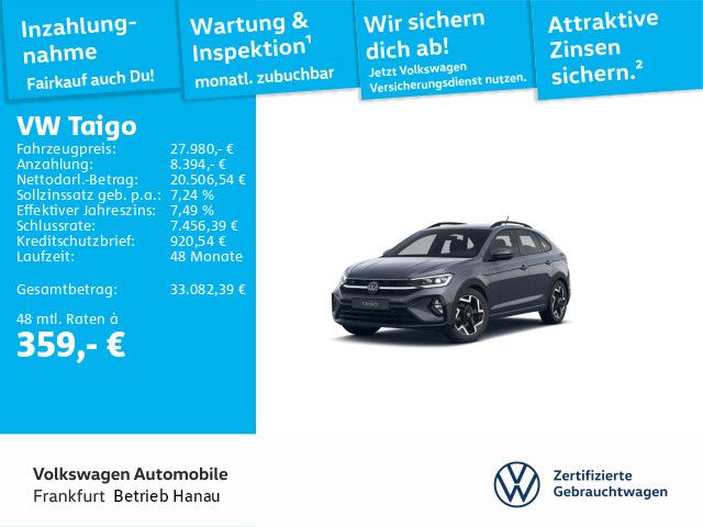 VW Taigo 7.778 km 27.980 &euro; Hanau 63452