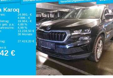 Skoda Karoq 124.089 km 24.980 &euro; Frankfurt 60326