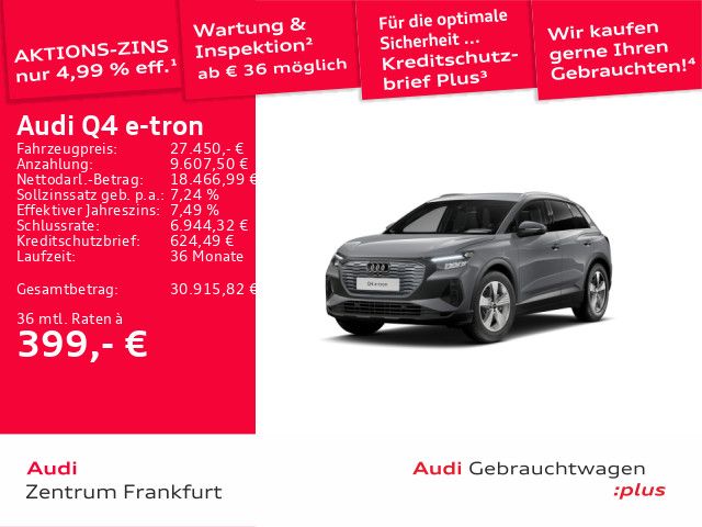 Audi Q4 e-tron 64.269 km 27.450 &euro; Frankfurt am Main 60314