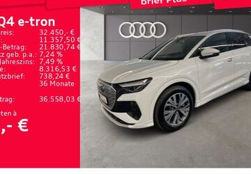 Audi Q4 e-tron 34.937 km 31.850 &euro; Frankfurt am Main 60314