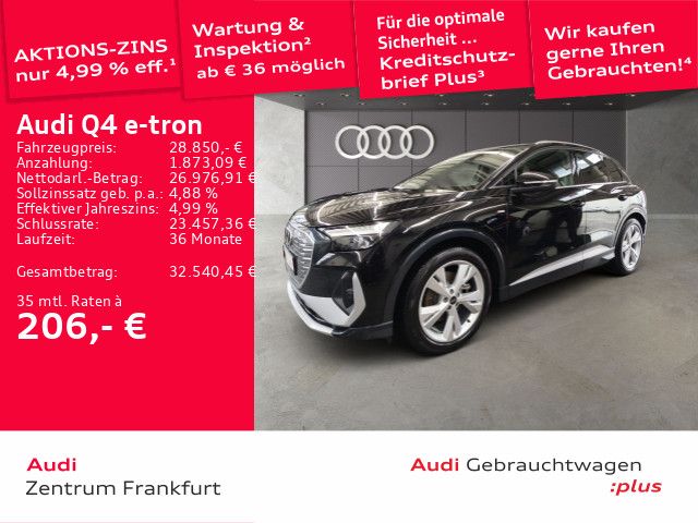 Audi Q4 e-tron 25.819 km 28.850 &euro; Frankfurt am Main 60326