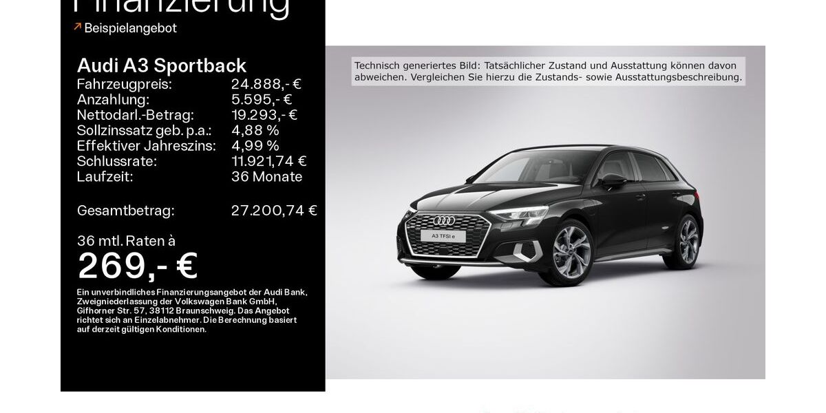 Audi A3 78.500 km 23.488 &euro; Mühlheim 63165