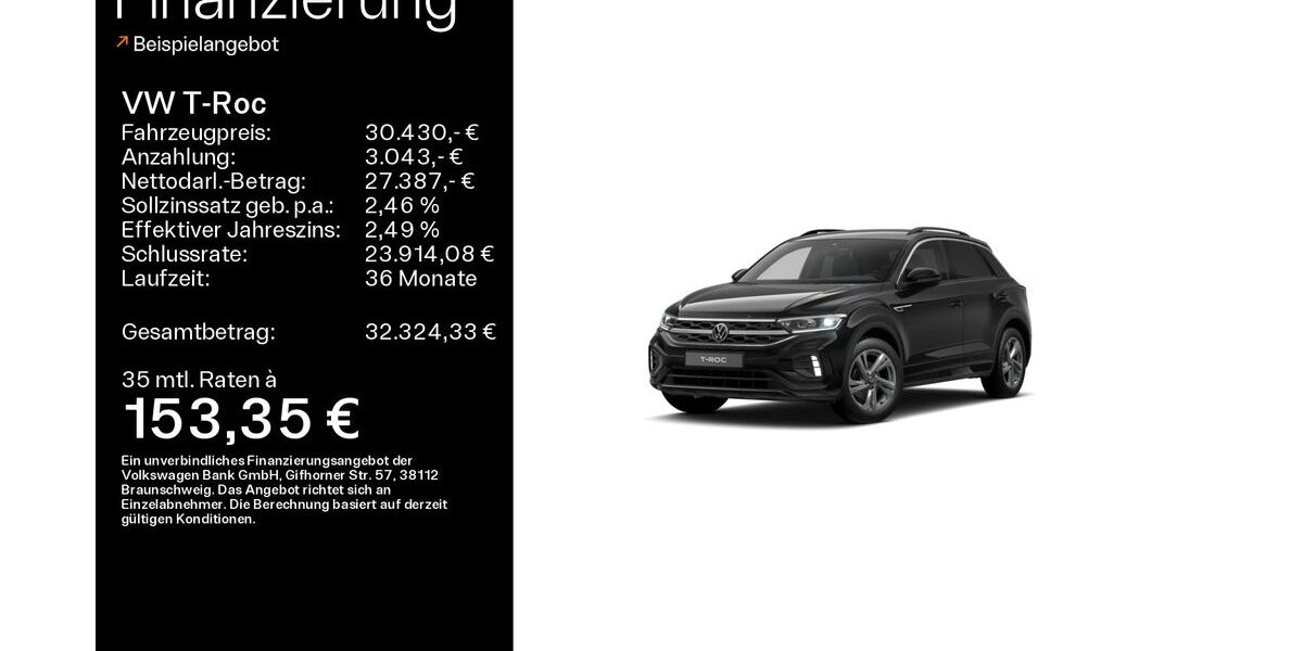 VW T-Roc 10.287 km 30.190 &euro; Kelkheim 65779
