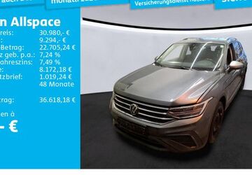VW Tiguan Allspace 81.854 km 30.980 &euro; Frankfurt 60326