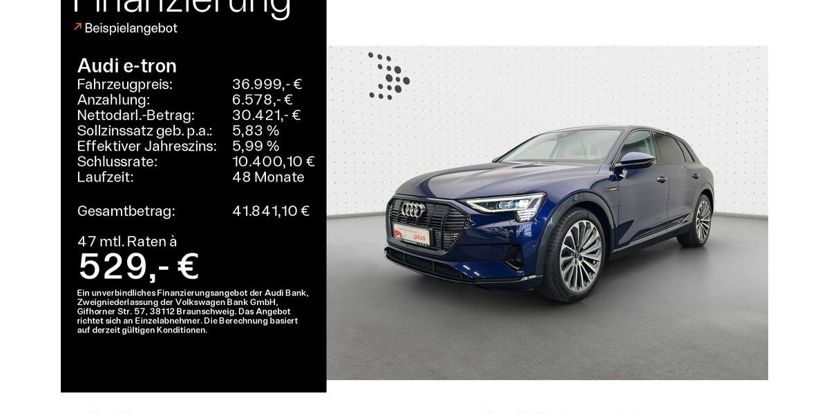 Audi e-tron 37.789 km 35.890 &euro; Hofheim 65719
