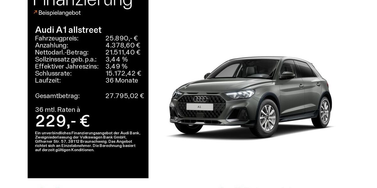 Audi A1 6.036 km 25.890 &euro; Hofheim 65719