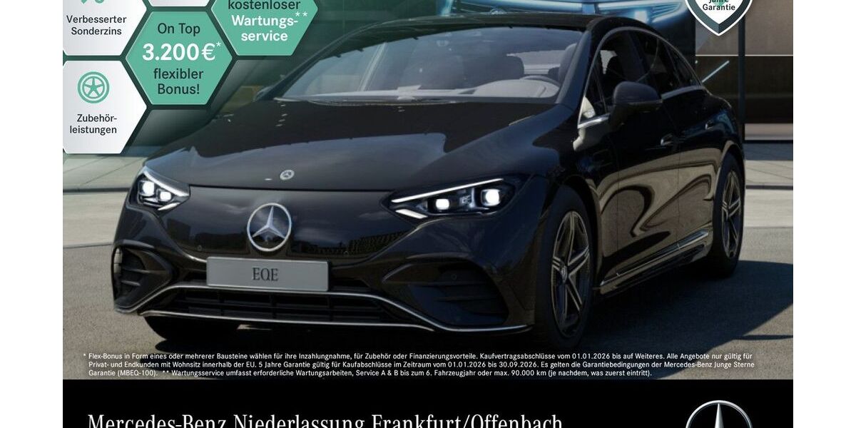 Mercedes-Benz EQE 24.123 km 54.990 &euro; Frankfurt 60599
