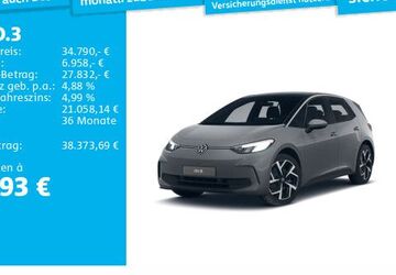 VW ID.3 4.500 km 34.790 &euro; Hanau 63452