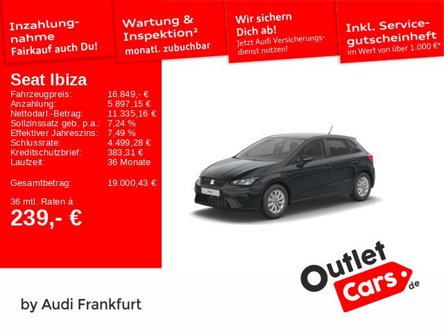 Seat Ibiza 10.139 km 16.750 &euro; Frankfurt am Main 60326