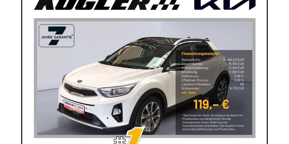 Kia Stonic 94.730 km 13.440 &euro; Rosbach | Frankfurt Nord 61191
